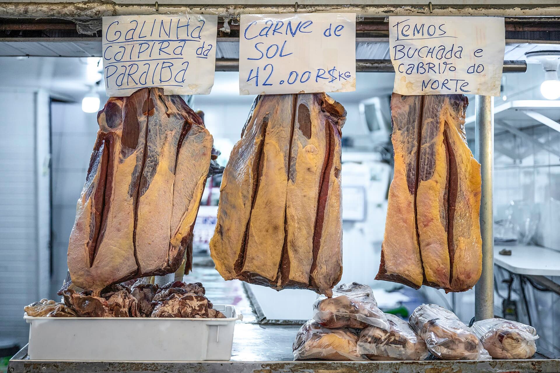 Carne de sol, Mercado Paraiba, Rio de Janeiro