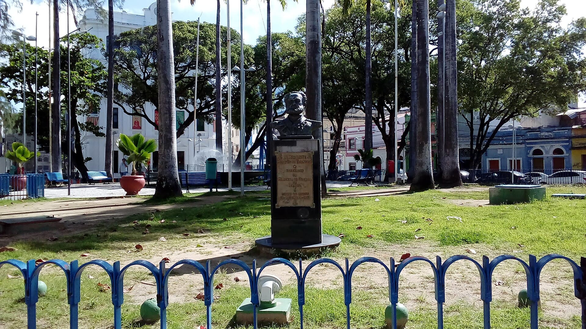 2017 10 29 Marco Zero Recife Antigo Pernambuco Estátua Culture of Pernambuco Brasil