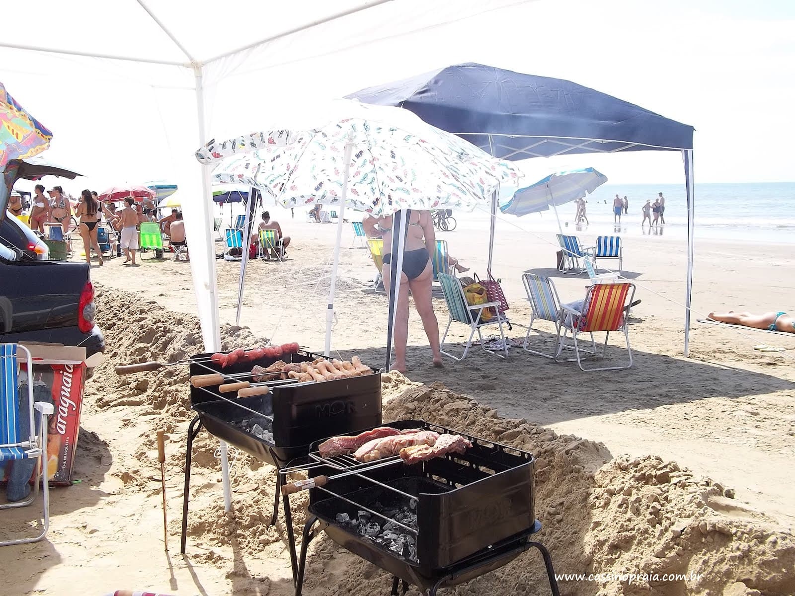 Churrasco na Praia do cassino panoramio